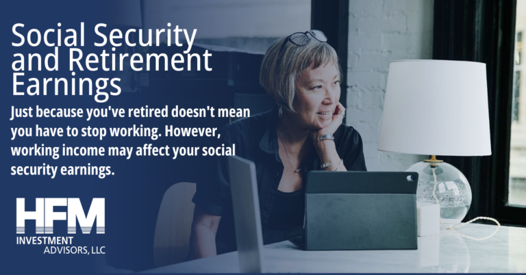 social security retirement earnings