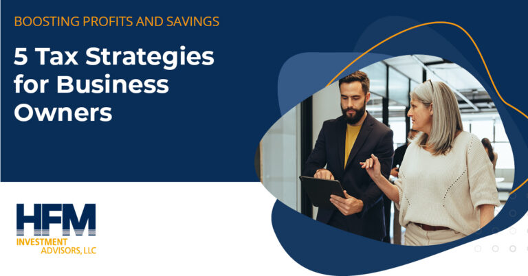 HFM 5 Tax Strategies for Business Owners